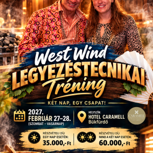 "2" napos 🌪️Legyezéstecnikai tréning 2027.02.27.-28. Hotel Caramell Bükfürdő🌪️